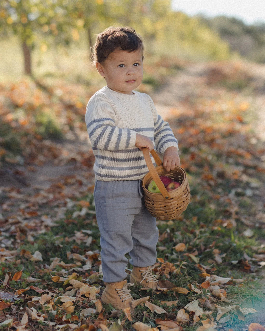 ORGANIC Slate Blue Luca Pant