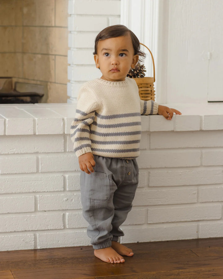 ORGANIC Slate Blue Luca Pant