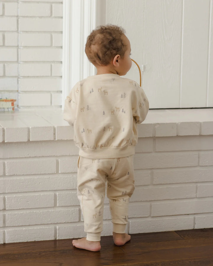 ORGANIC Deer Relaxed Sweatshirt