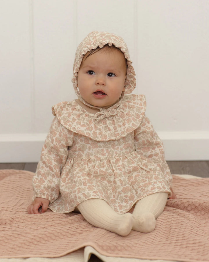 ORGANIC Pink Blossom Thalia Romper
