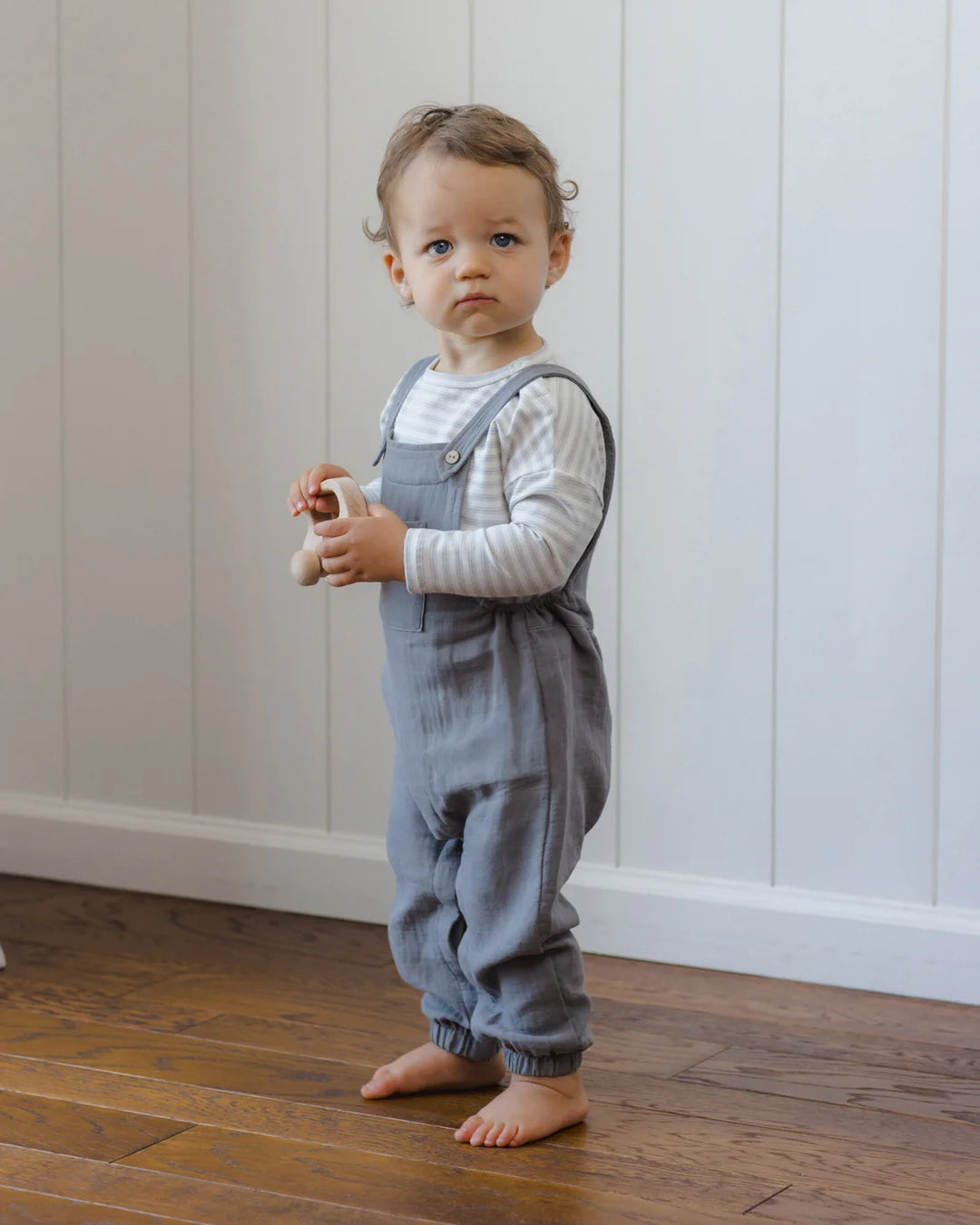 ORGANIC Slate Baby Overall