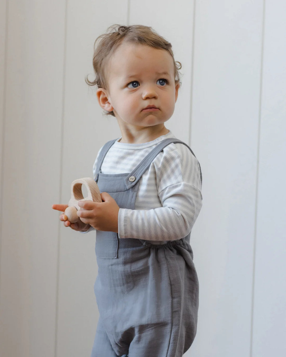 ORGANIC Slate Baby Overall
