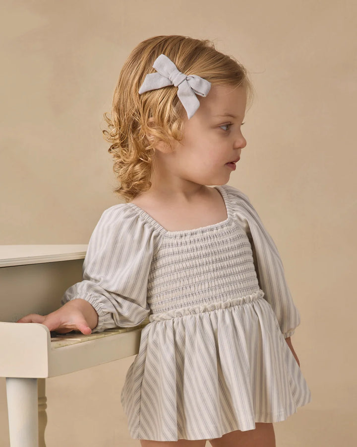 ORGANIC Lainey Romper Cloud Stripe