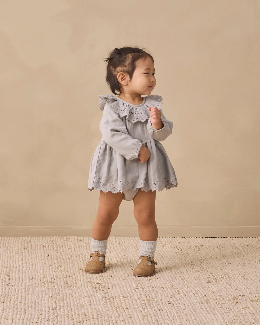 ORGANIC Slate, Cloud Socks Set
