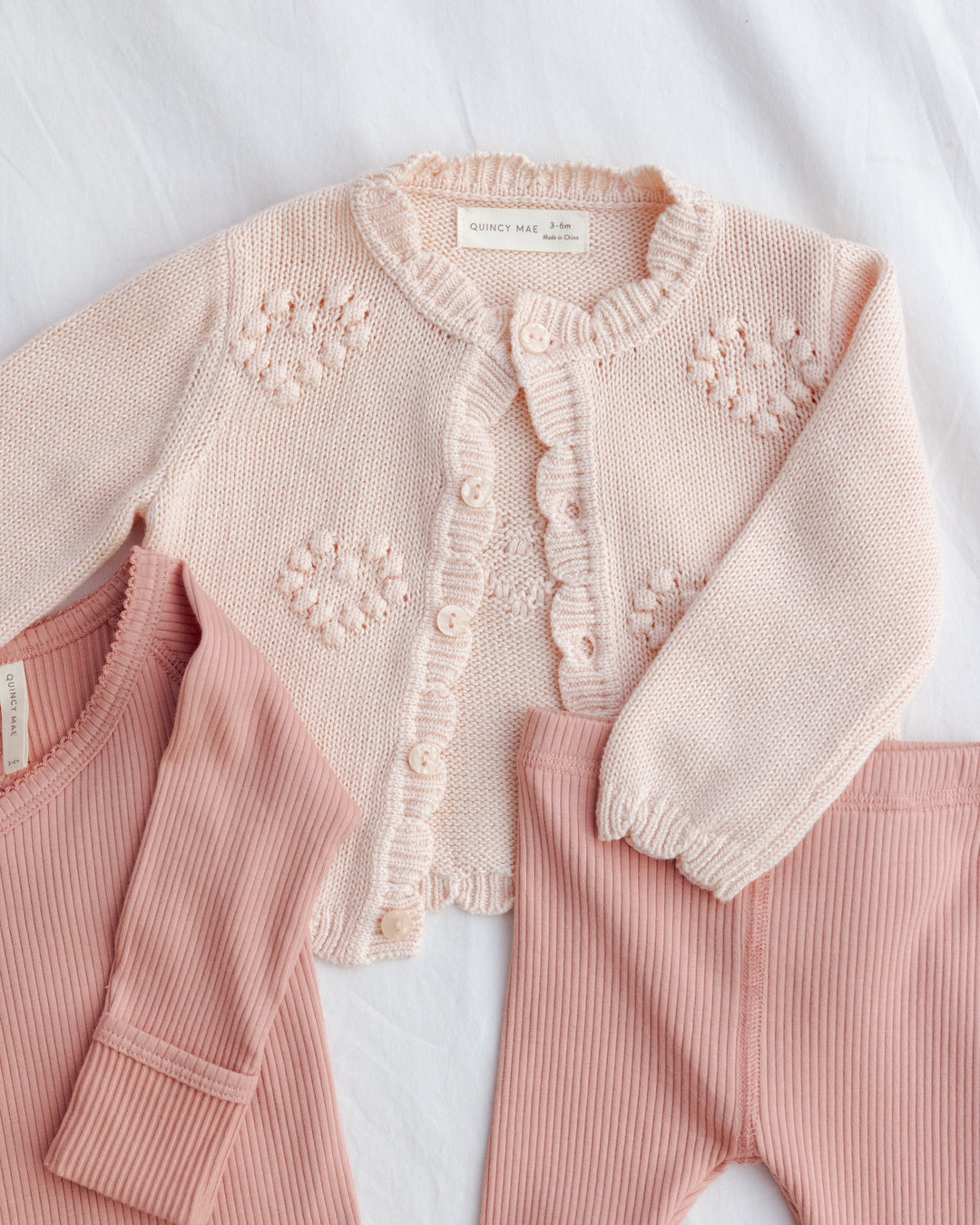 ORGANIC Knit Cardigan || Petal