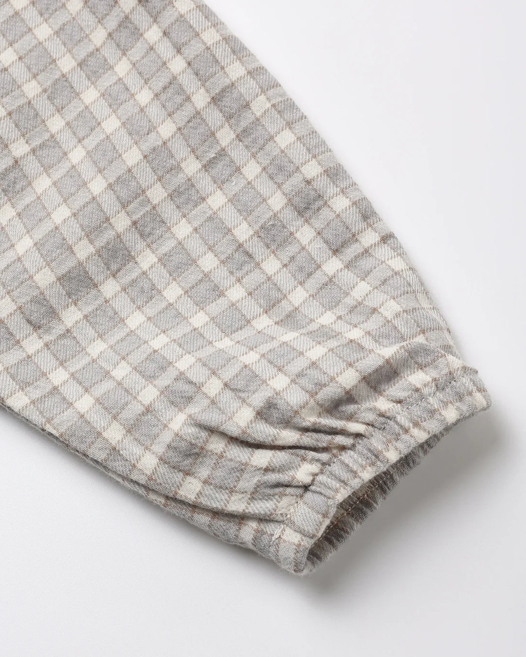 ORGANIC Blue Gingham Woven Pant