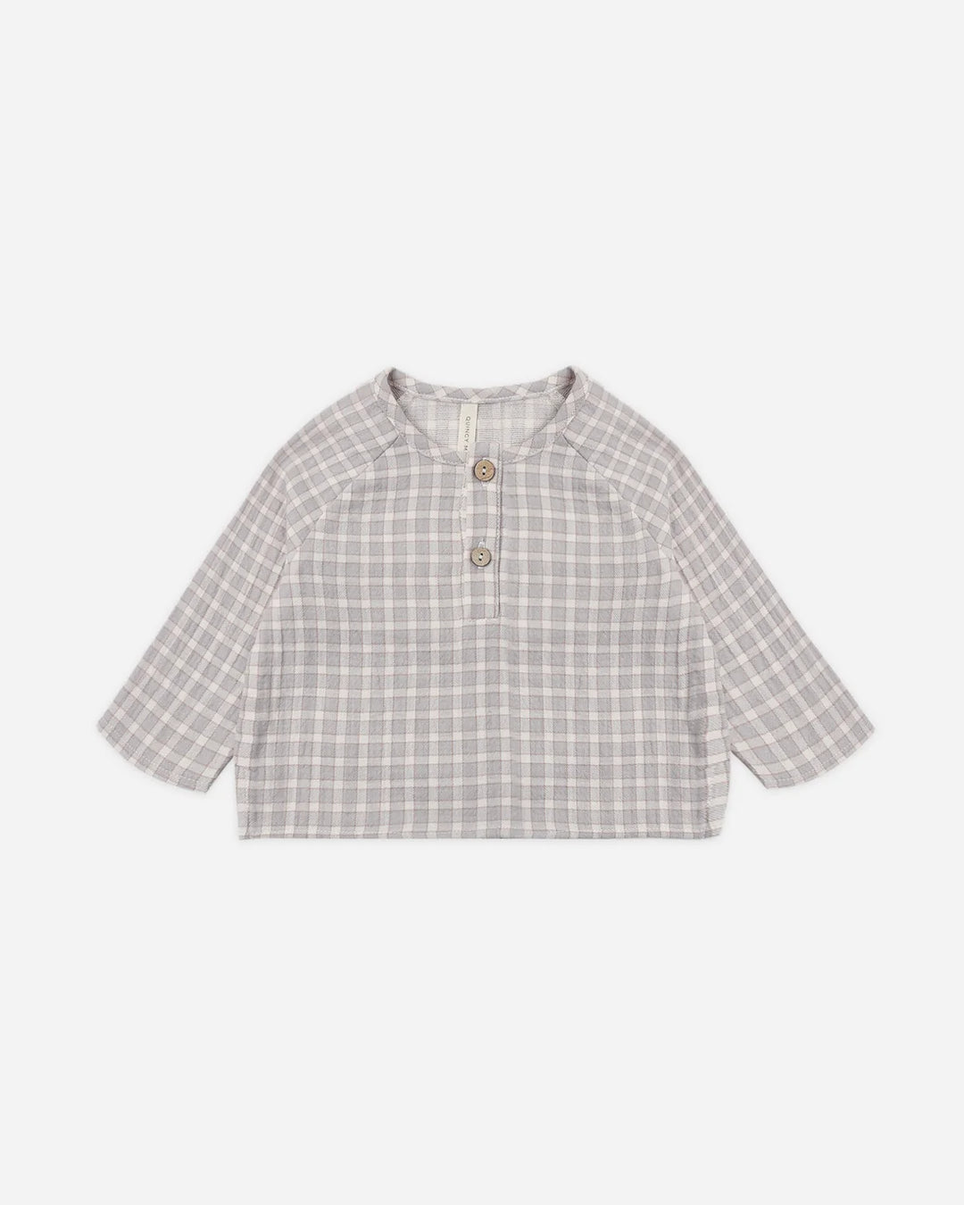 ORGANIC Blue Gingham Zion Shirt