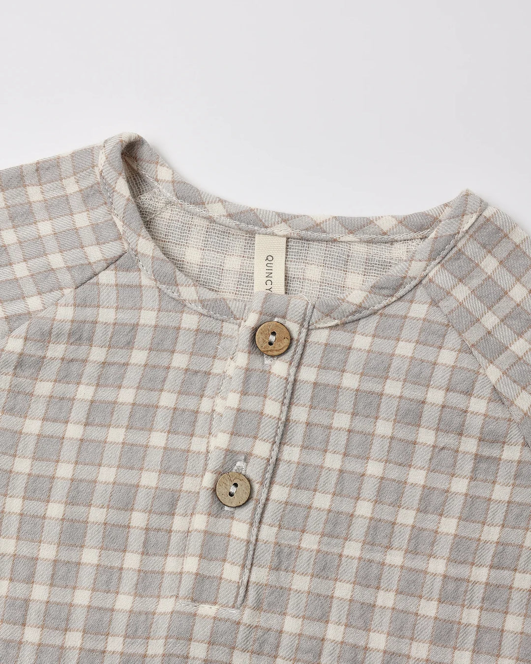 ORGANIC Blue Gingham Zion Shirt