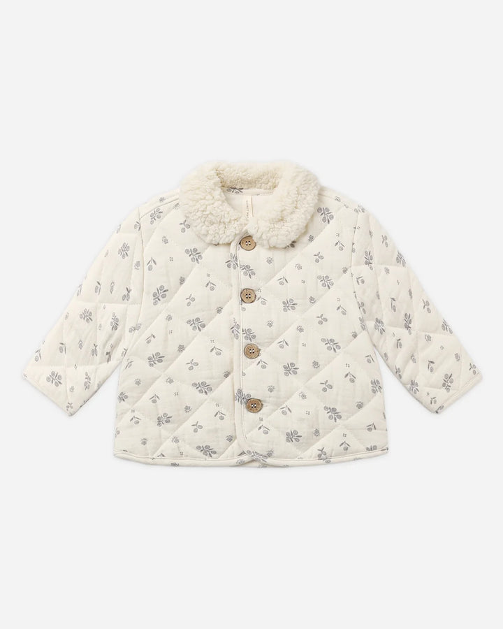 ORGANIC Quilted Jacket Winter Berry