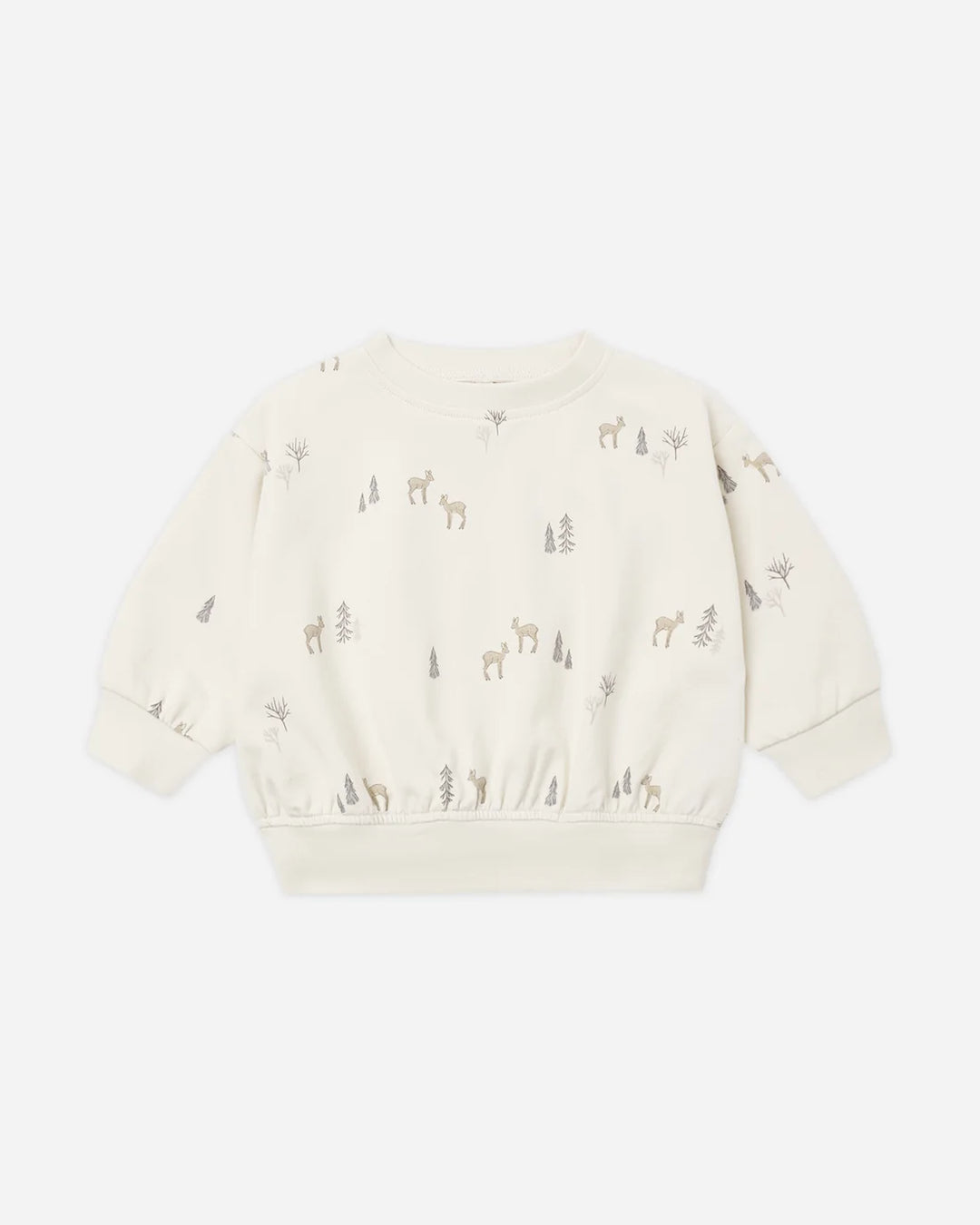 ORGANIC Deer Relaxed Sweatshirt