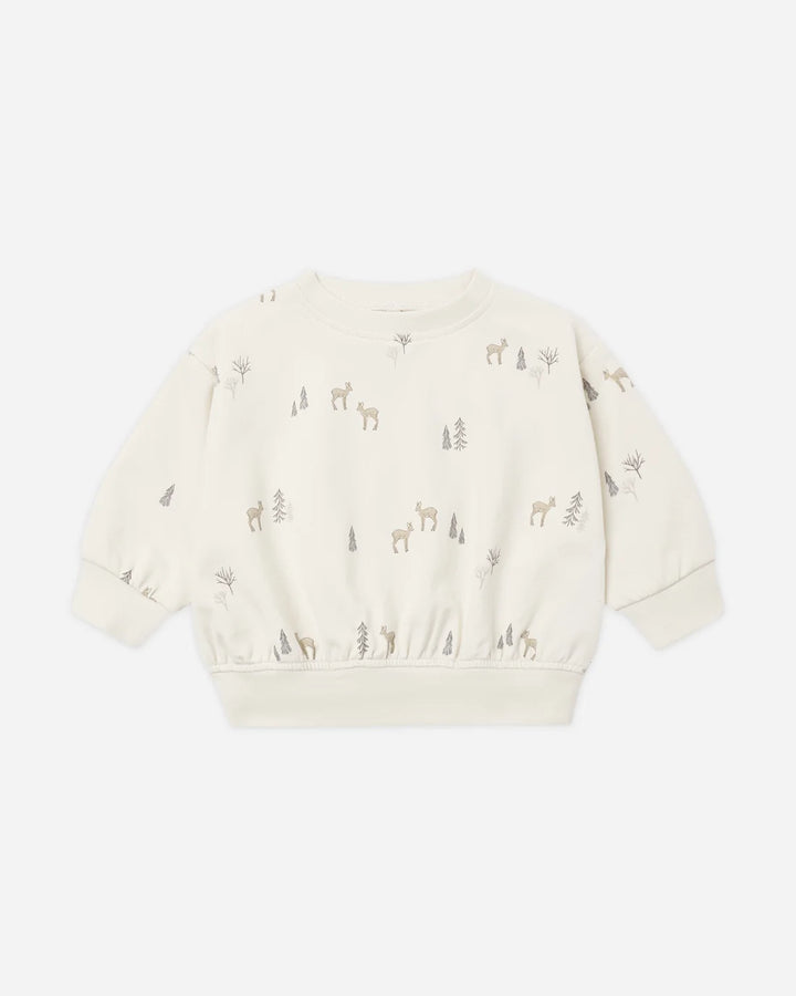 ORGANIC Deer Relaxed Sweatshirt