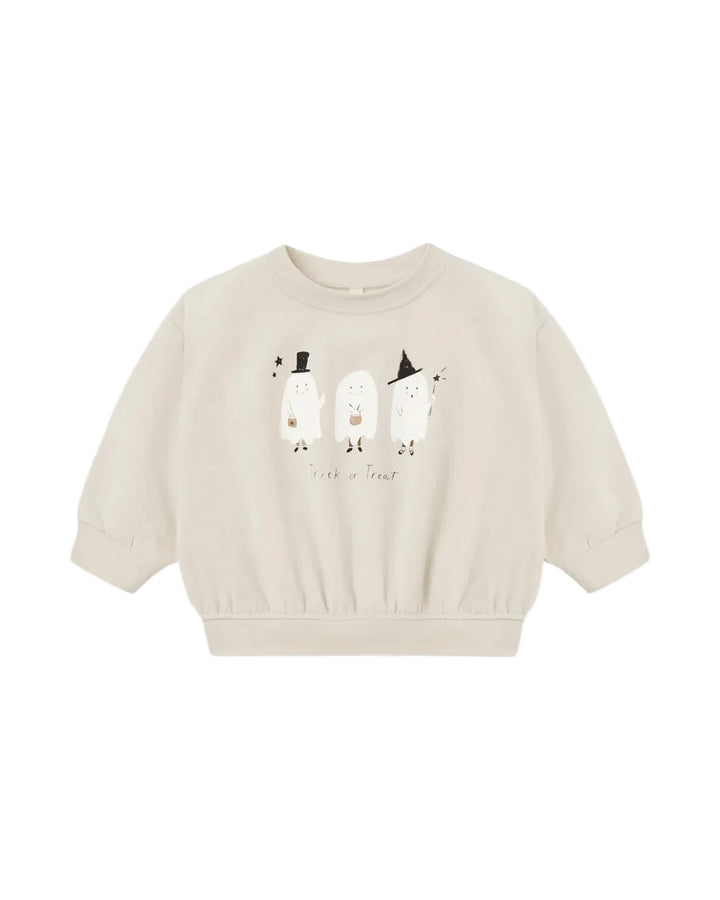 ORGANIC Relaxed Fleece Sweatshirt Trick Or Treat
