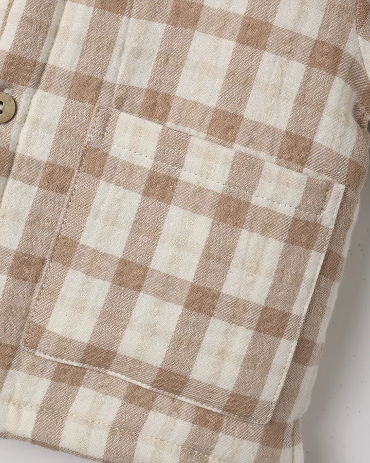 ORGANIC Rustic Plaid Ford Jacket