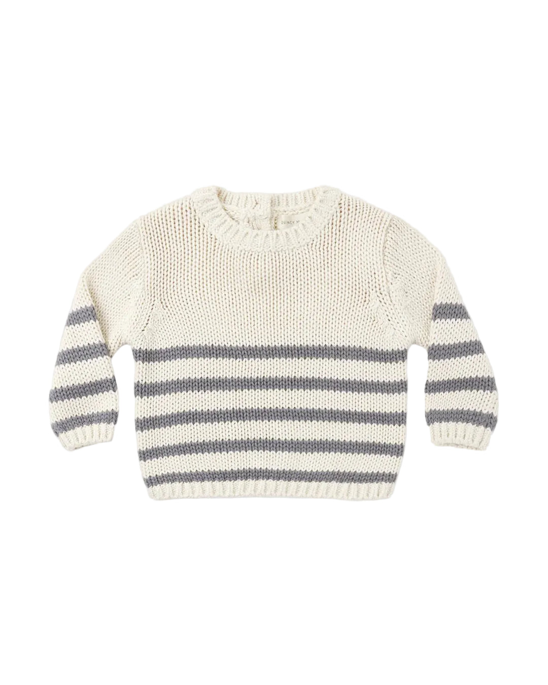 ORGANIC Slate Stripe Rex Sweater