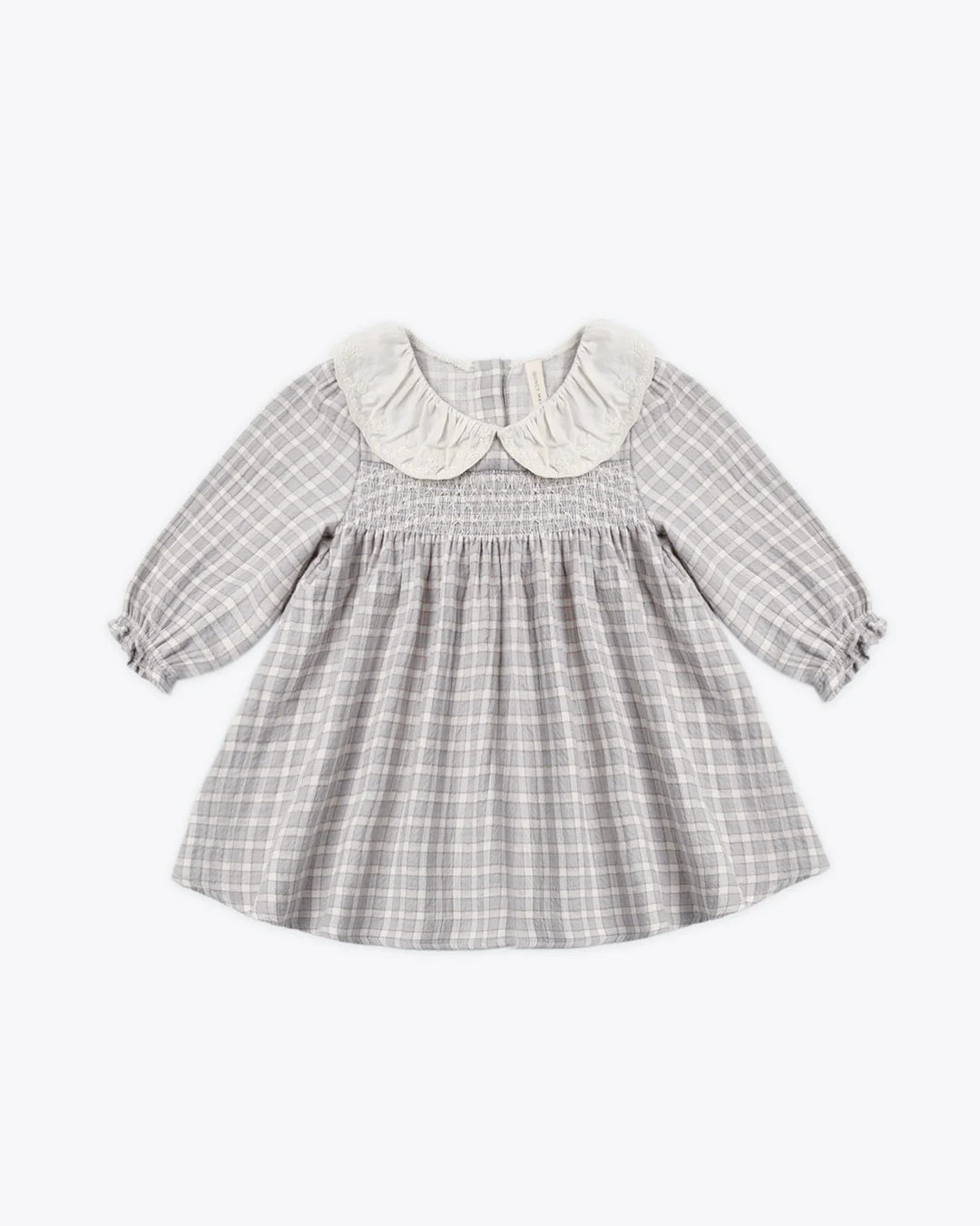 ORGANIC Blue Gingham Callie Dress