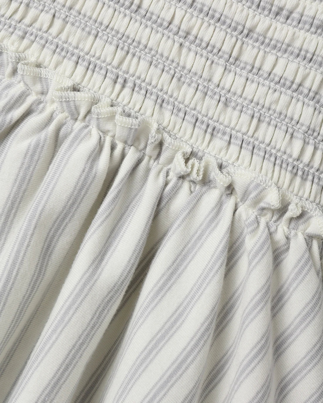 ORGANIC Lainey Romper Cloud Stripe
