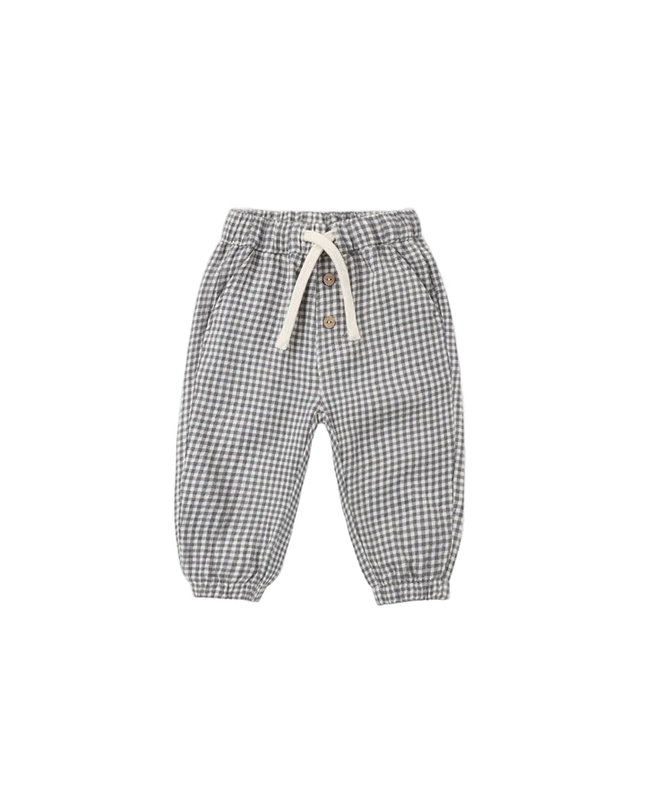 ORGANIC Giovani Pant Midnight Gingham