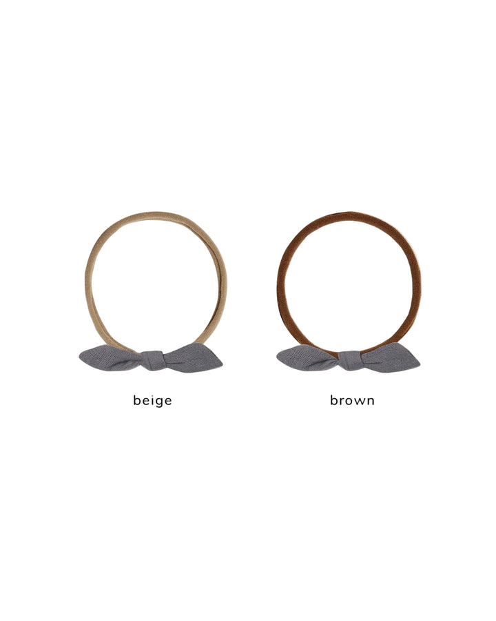 ORGANIC Little Knot Headband Midnight
