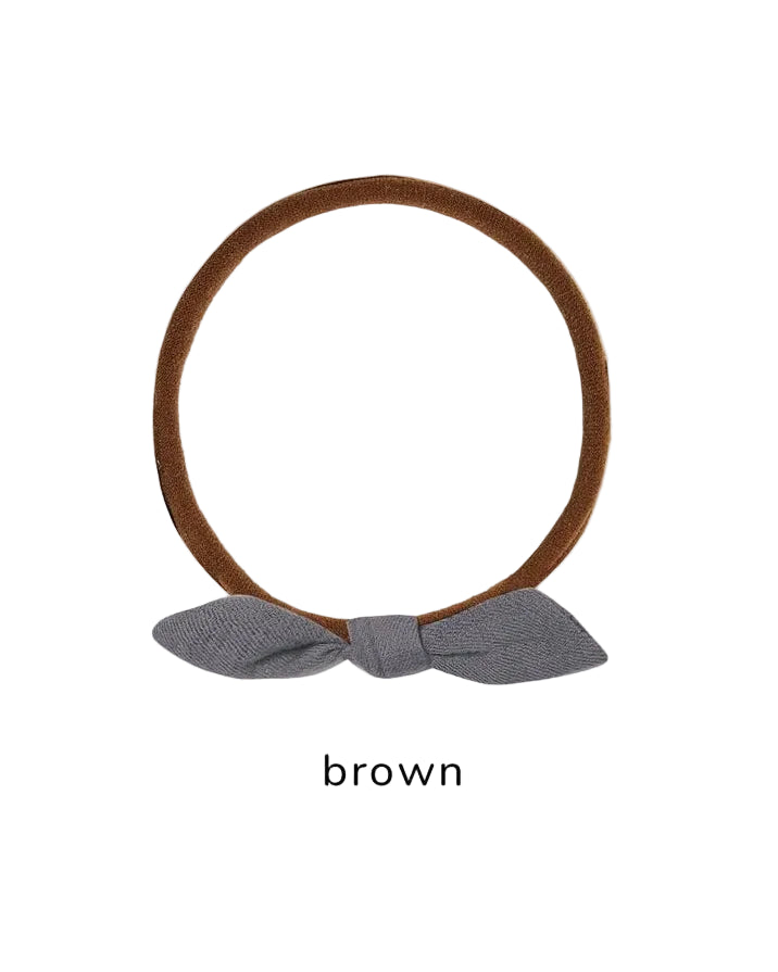 ORGANIC Little Knot Headband Midnight