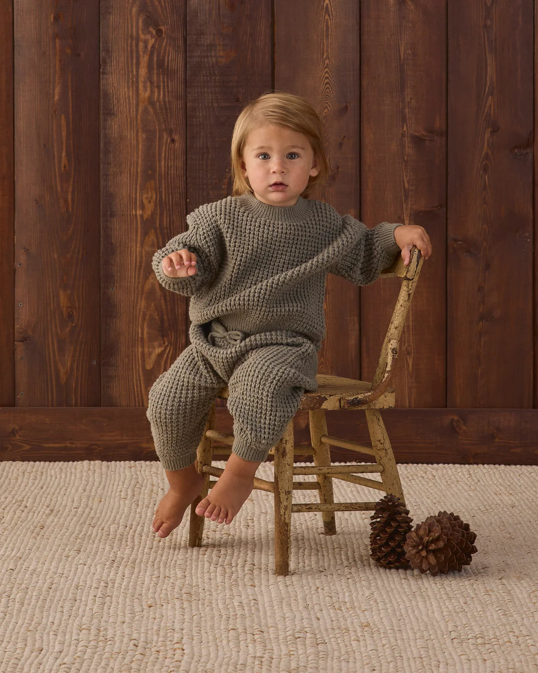 CHUNKY KNIT SWEATER SPRUCE