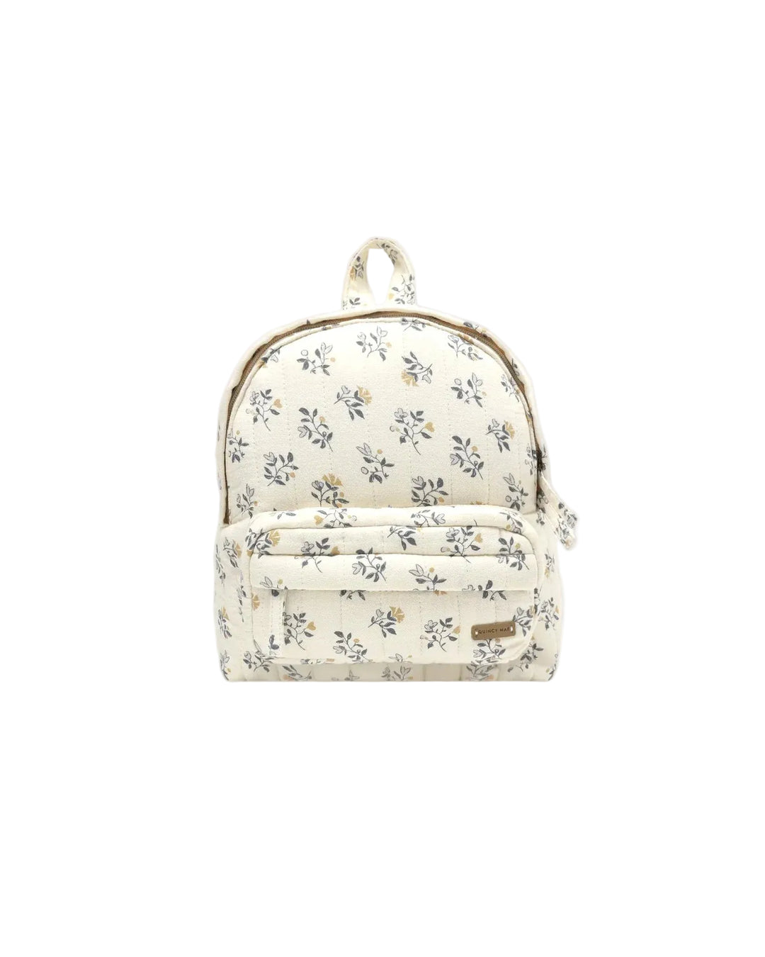 perfectly sized for little ones - main zip compartment, front zip pocket, top handle, and adjustable padded shoulder straps.
