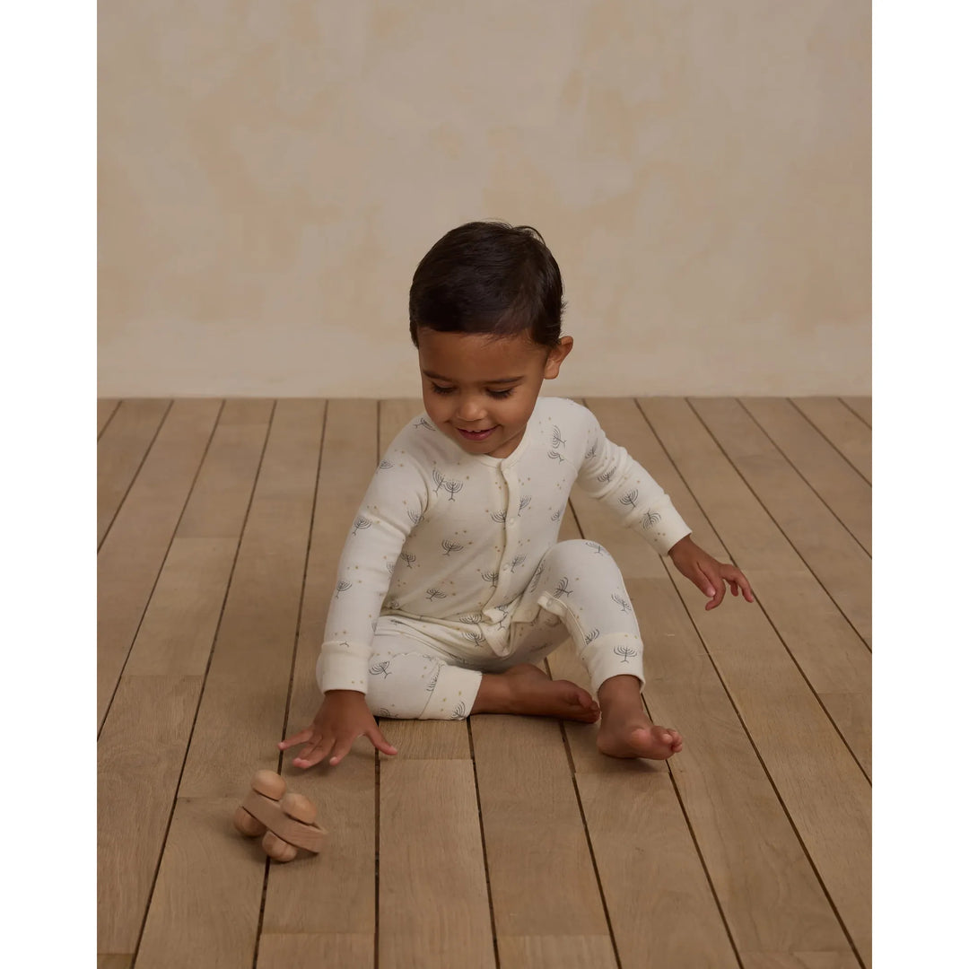RYLEE + CRU Organic Long John Pajamas || Hanukkah