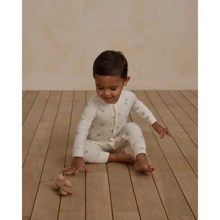 RYLEE + CRU Organic Long John Pajamas || Hanukkah