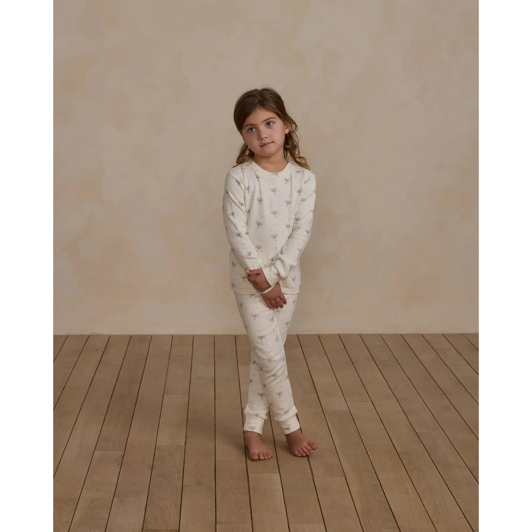 RYLEE + CRU Organic Long Sleeve Pajama Set || Hanukkah