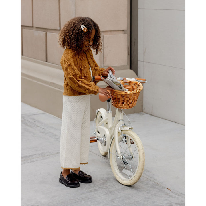 RYLEE + CRU Bobble Cardigan || Golden