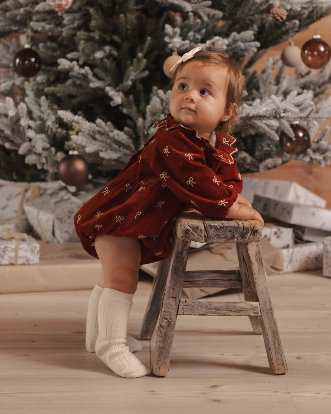 Freya Romper Bows
