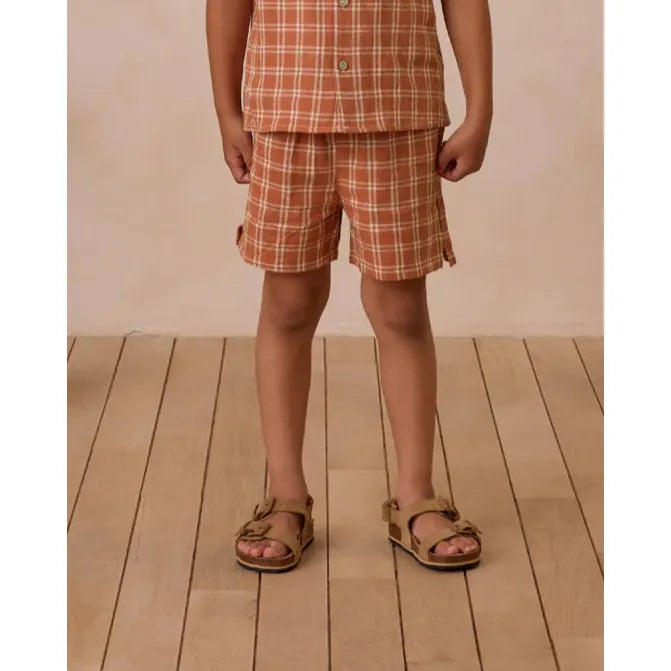 RYLEE + CRU Perry Short || Poppy Check