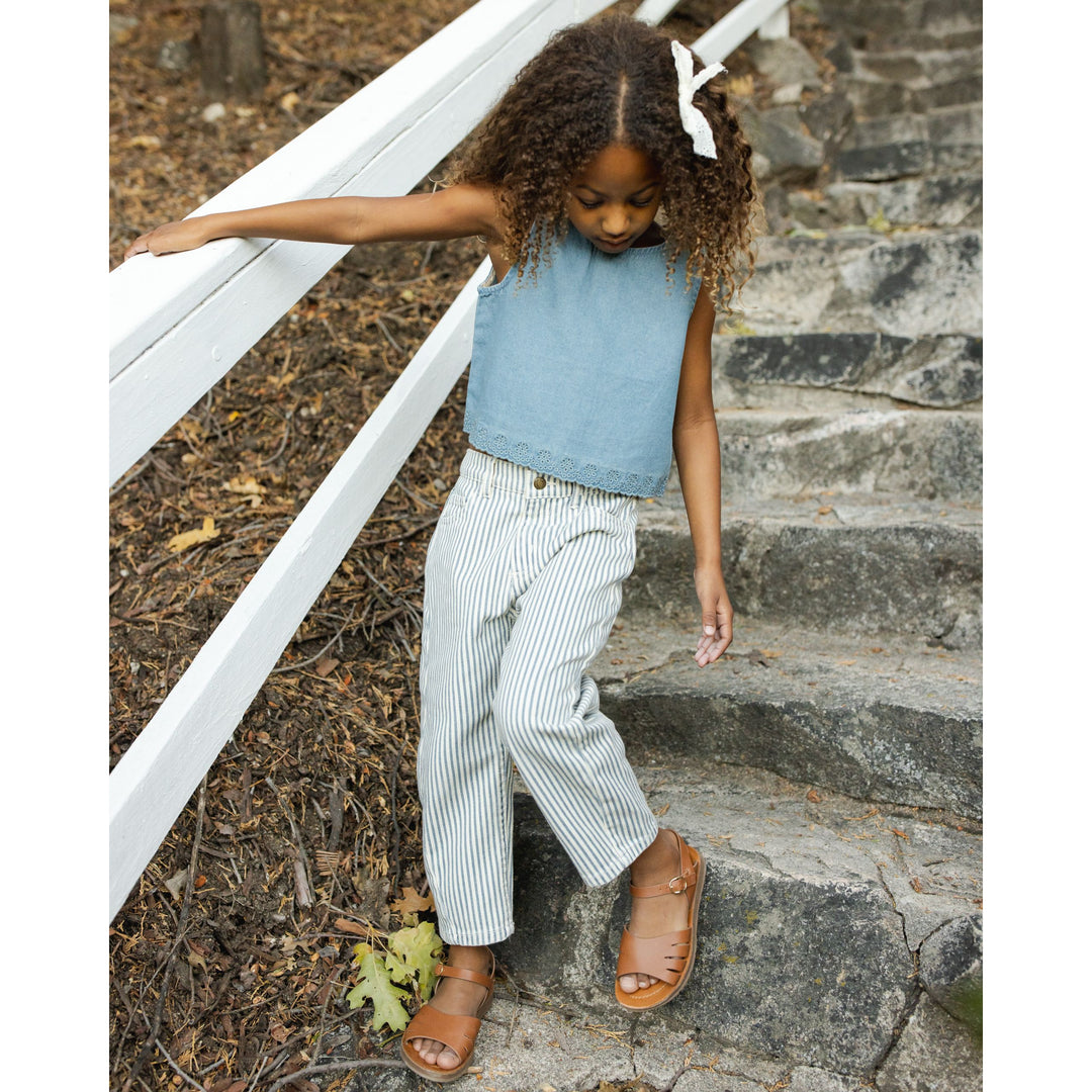 Aaron Top || Washed Blue