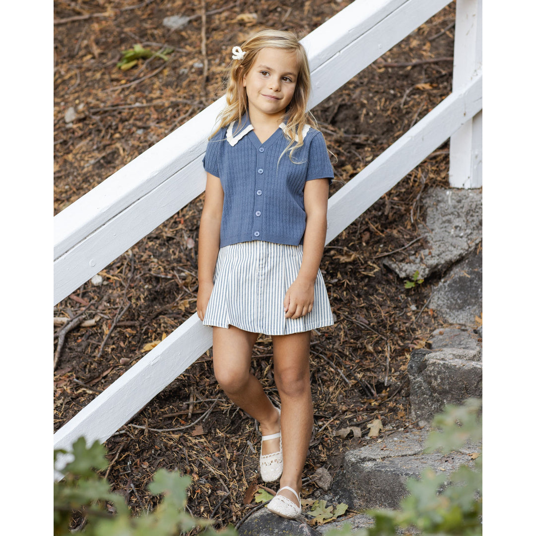 Sloane Knit Top || Marine