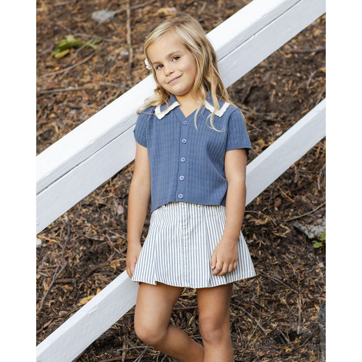 Sloane Knit Top || Marine