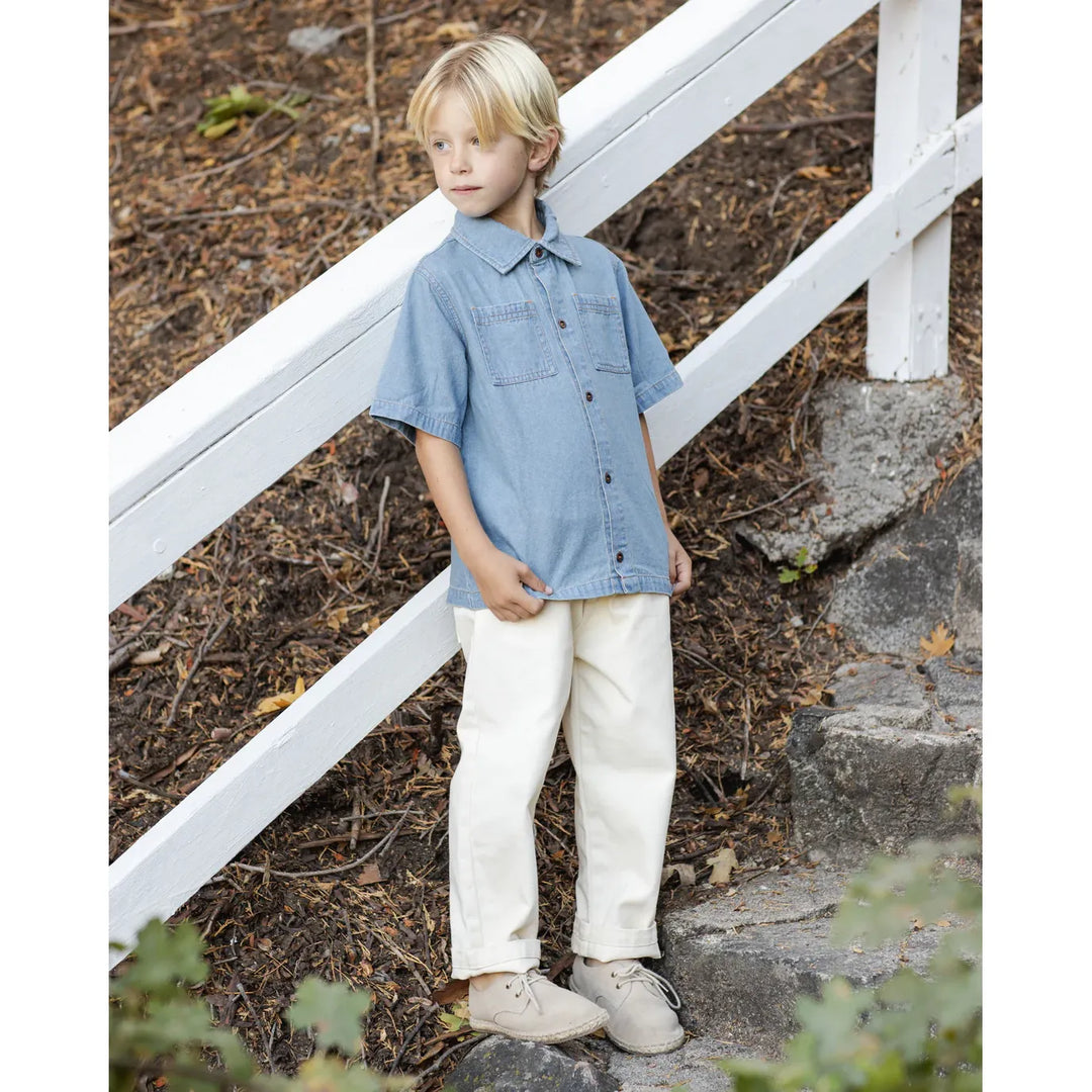 RYLEE + CRU Baggy Pant || Natural