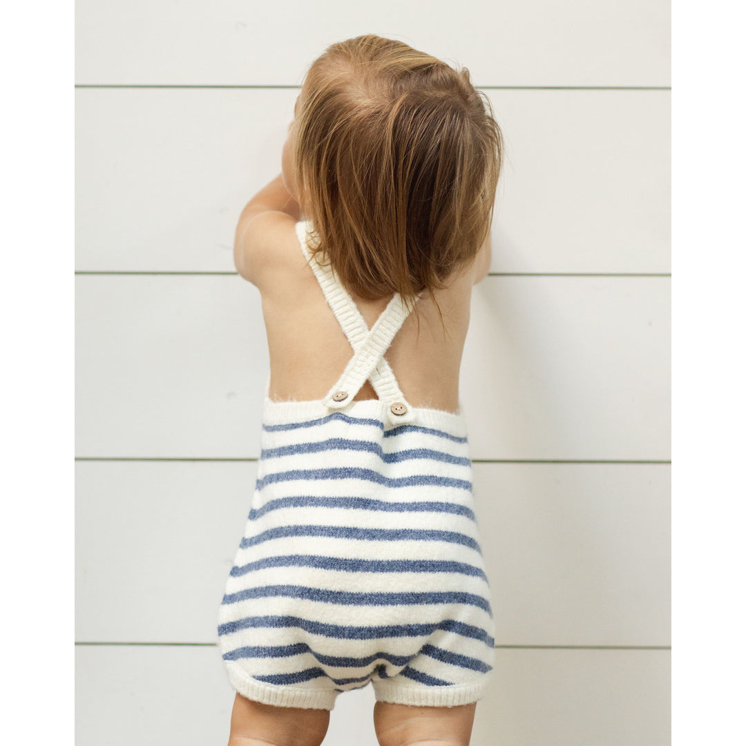 Fisher Romper || Maritime Stripe