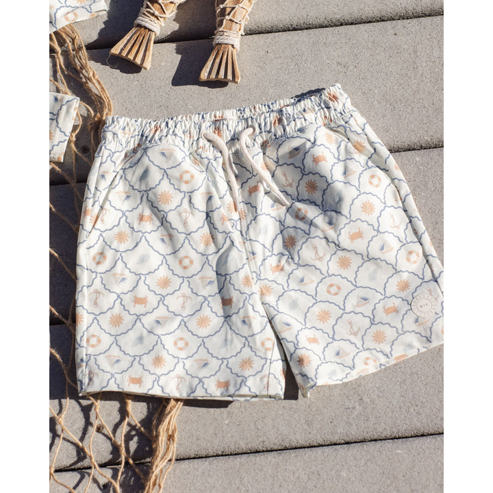 RYLEE + CRU Boardshort || Nautical