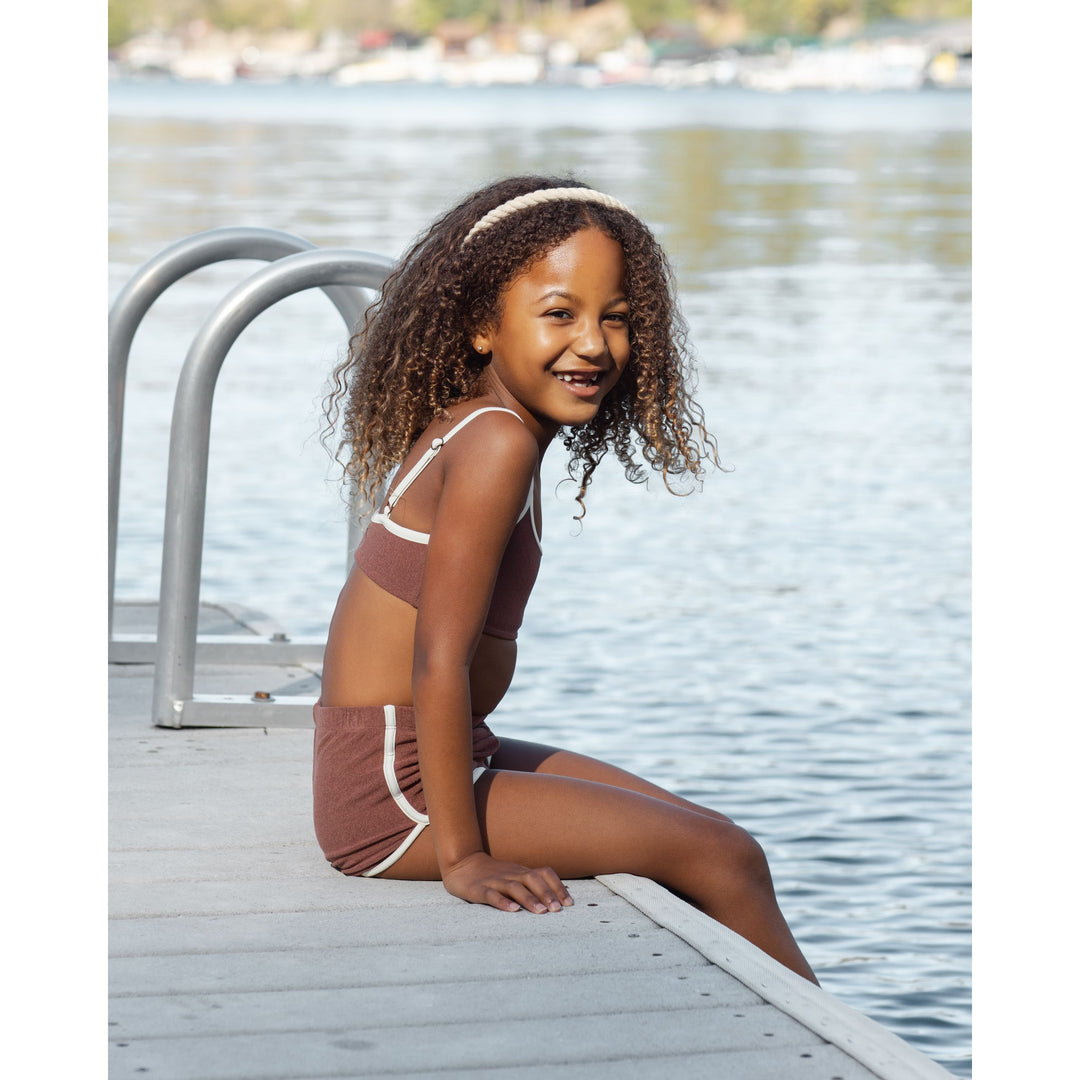 RYLEE + CRU Malia Bikini || Chocolate
