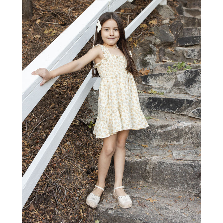 RYLEE + CRU Sutton Dress || Yellow Floral