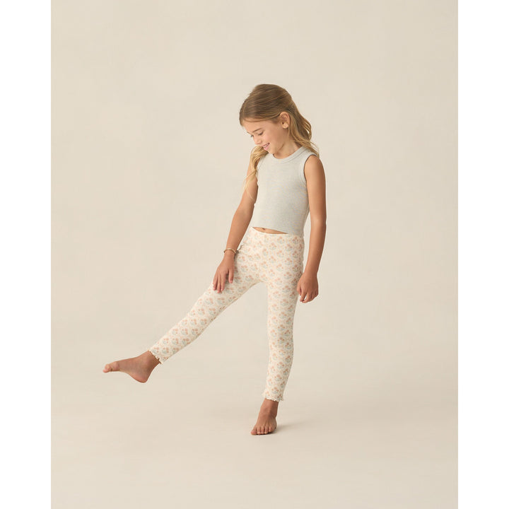 Ribbed Legging Set || Blossom, Heathered Seafoam