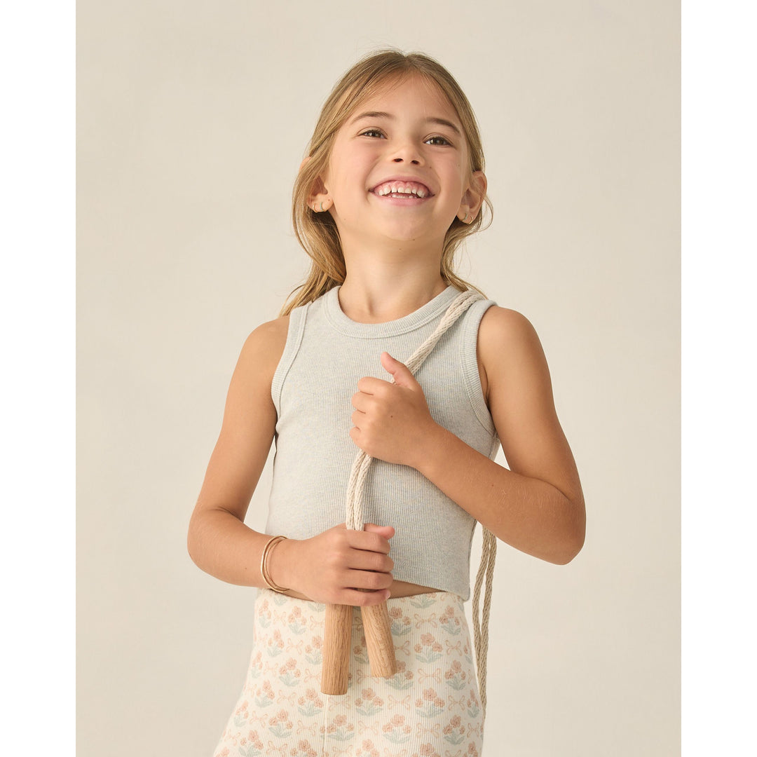 RYLEE + CRU Ribbed Tank Set || Ivory, Seafoam