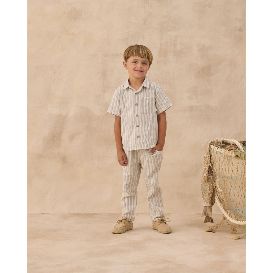 Ethan Trouser || Nautical Stripe