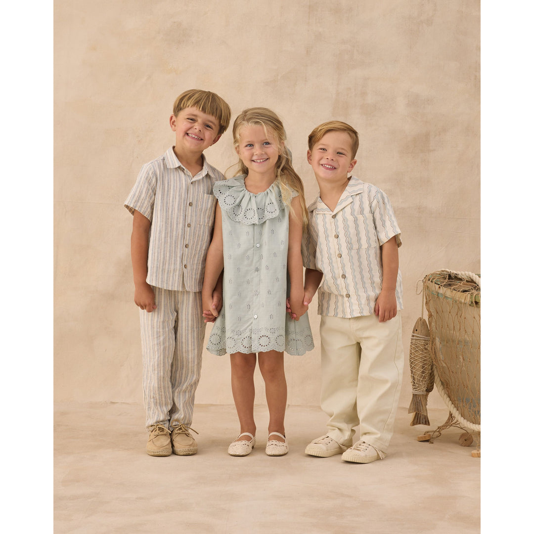 Ethan Trouser || Nautical Stripe