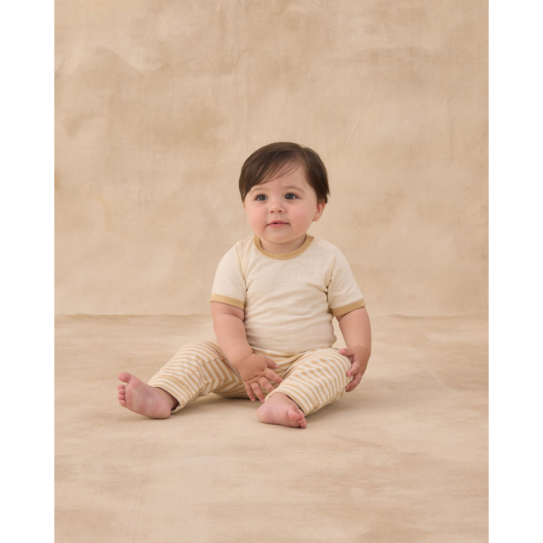 Ringer Bodysuit || Butterscotch
