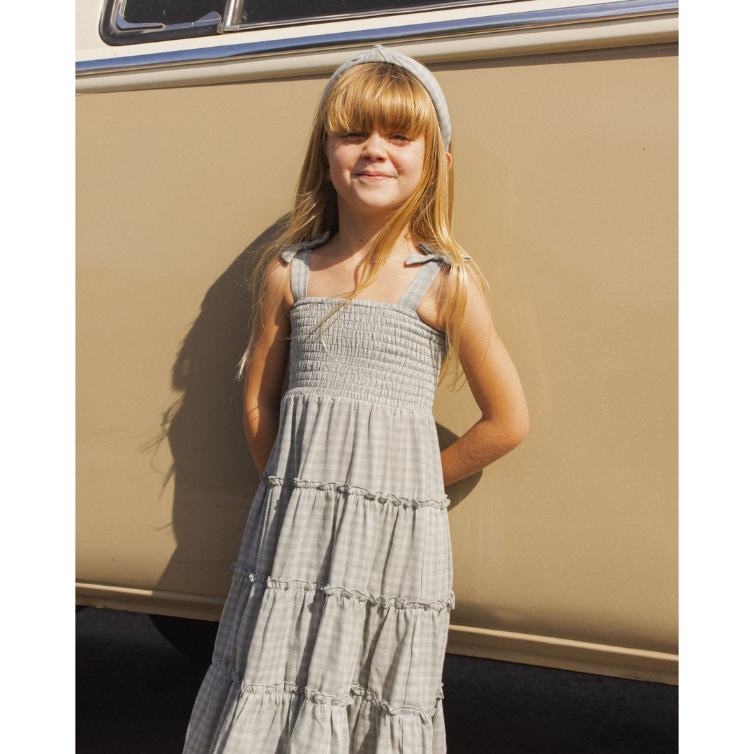 Taylor Dress || Green Gingham