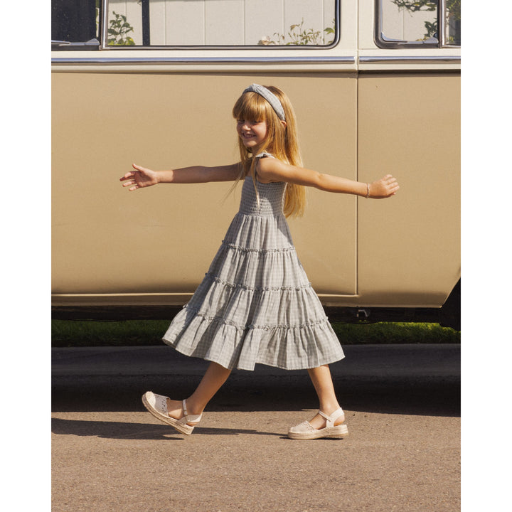 Taylor Dress || Green Gingham