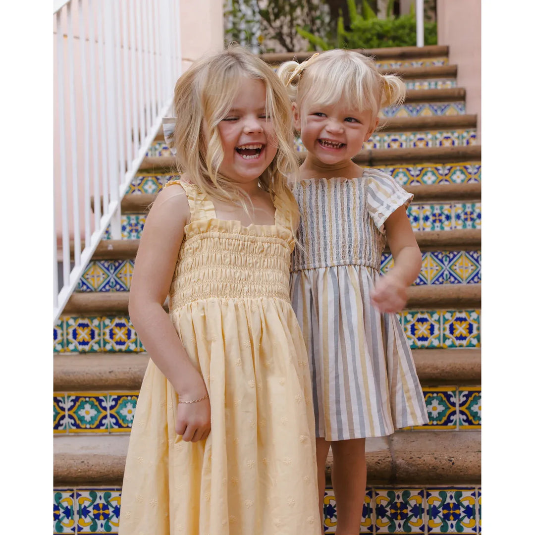 Lindsay Dress Valencia Stripe