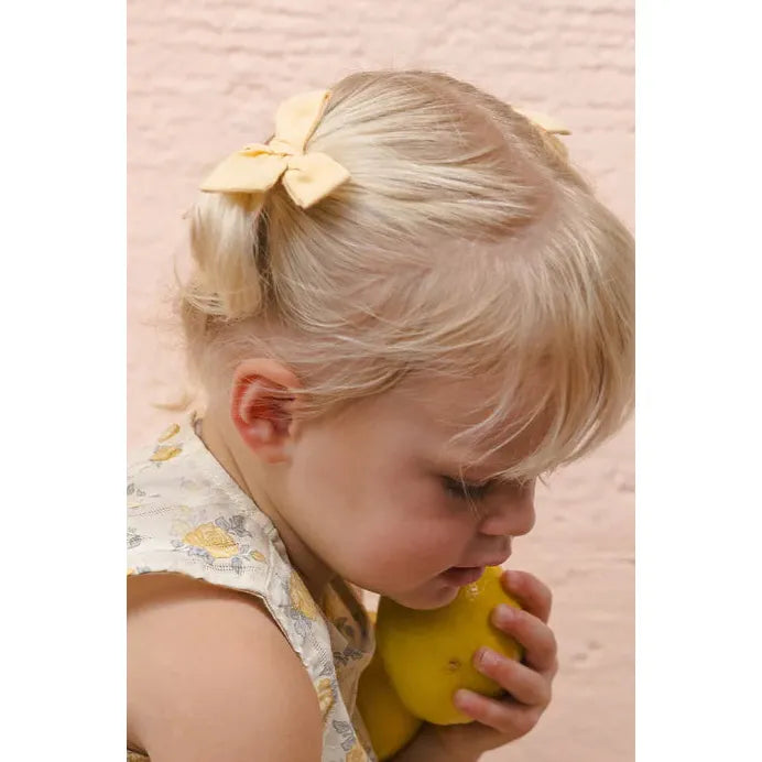Bows, Set of 2 Lemon