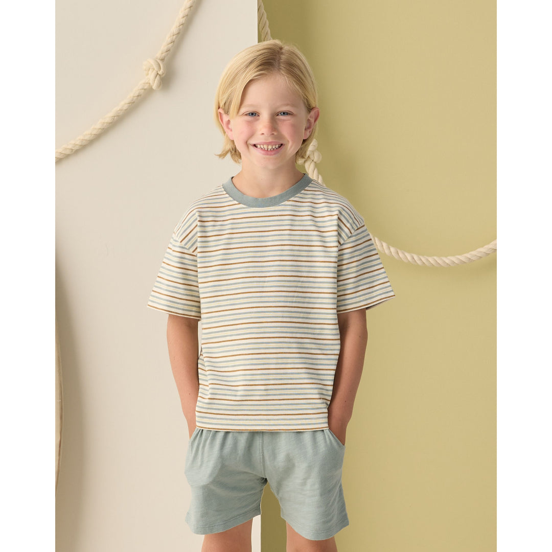 Relaxed Tee || Vintage Stripe