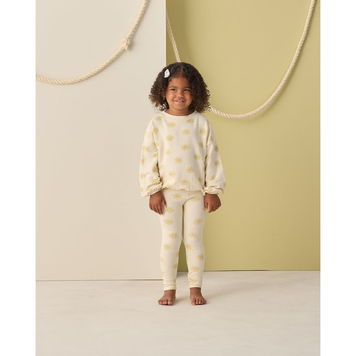 Spongey Knit Set || Yellow Daisy